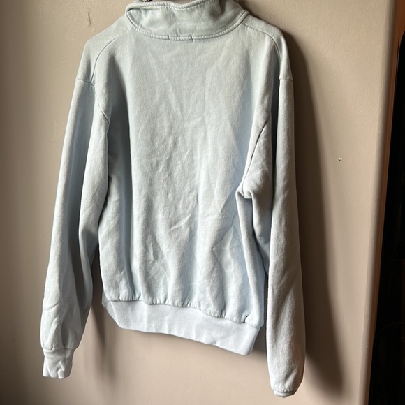 Light Blue Brandy Melville Quarter Zip - Picture 2 of 3